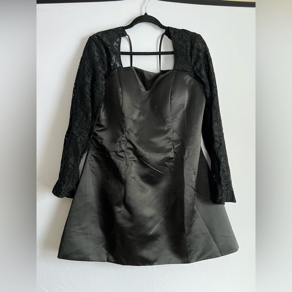 Brand new NWT Black mini dress